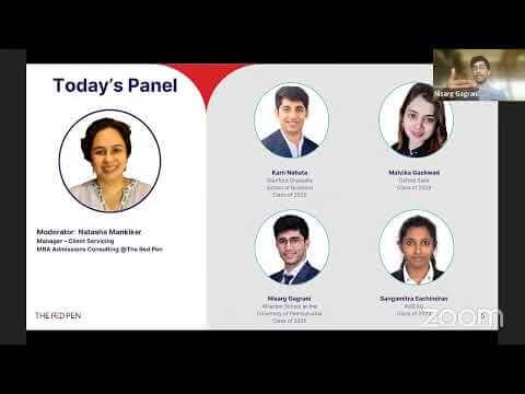 Get strategies from successful MBA applicants